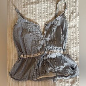 SUPER cute Abercrombie and Fitch 100% cotton drawstring, adorable look details